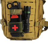 For First Aid Camping Hiking Tactical First Aid Kit, Can Match CAT Tourniquet Shear Tactical MOLLE Pouch / Belt Ideal Gift