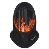 WEST BIKING Winter Cycling Warm Mask Hat Cycling Windproof Neck Protections Cap for Men Women Integrated Ear Protections Mask