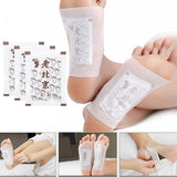Chinese Medicine Detox Foot Patches Mat Toxins Feet Slimming Herbal Cleansing Body Health Adhesive Lozenges 50 Pieces In Box