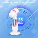 Electric Face Cleaner Facial Cleansing Brush For Exfoliating &amp; Deep Cleaning Spin Brush With 3 Brush Heads Spa Facial Massager