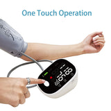 Electronic Sphygmomanometer Upper Arm Type Automatic Tonometer Measure BP Heart Rate Meter LED Display Blood Pressure Monitor