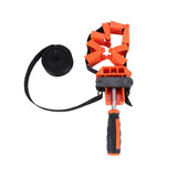 Woodworker Photo Frame with Strap Clamp Holder Miter Vise Ratchet Angle Clamp Band Tool