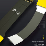 MECHANIC S23 Max Power Supply Test Cable For iPhone 5S-12Pro Max And Android Mobile Phone Boot Line Power Supply Cord