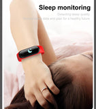 2019 New M4 Smart Band Wristband Blood Pressure/Heart Rate Monitor/Pedometer Sports Bracelet Health Fitness Bracelet