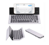 3.0 Wireless Keyboard Portable Tablet Keyboard for PC Laptop Aluminum Alloy Keyboard Foldable Bluetooth Keyboard
