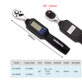Handheld Digital Torque Wrench Large Screen with Backlight Sound LED Alarm Real-time Peaks Measurement Four Units Switching