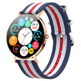 T8 Smart Watch Women Men AMOLED Ultra Thin Luxury Heart Rate Blood Oxygen Fitness Tracker Ladies Bracelet Smartwatch