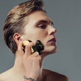 6 In 1 USB Rechargeable Electric Shaver 5 Blade Razors Clipper Nose Ear Hair Trimmer Men Facial Cleaning Brush