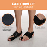 1 Pair Bunion Comfortable Pain Relief Straightener Adjustable Hallux Correction Belt Soft Breathable Feet Care Toe Separator