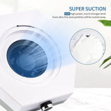 80W Powerful Nail Vacuum Cleaner Suction Vacuum Fan Nail Dust Collector Nail Art Salon Manicure Machine For Nail Polish Removing