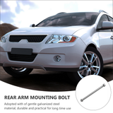 1 Set Swing Arm Bolt Practical Durable Sturdy Swing Arm Bolt Nut Kit Rear Arm Mounting Bolt Swing Arm Bolt
