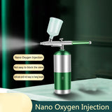 Oxygen Injector Portable Moisturizer Handheld Nano Spray High Pressure Atomizing Facial Beauty Device