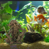 Aquarium Decoration Hideout Cave Fish Tank Accessories Fish Tank Adornment Tree Micro Landscape Adornment Resin Craft Decoration