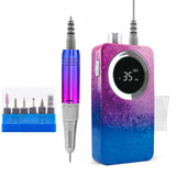 NEW Nail Drill Cordless 35000RPM Manicure Electric Machine Nail Drill Wireless Nail File Pedicure Rechargeable Drill Cordless