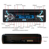 Bluetooth Car MP3 Player Audio Stereo 4X60W  Radio 12V Din FM Aux Input Receiver USB SD card Auto  Music Play,Detachable Panel