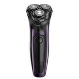Electric Shaver for Men Waterproof Wet&Dry Electric Razor Cordless 3D Rotary Razor with -Up Beard Trimmer Travel Lock