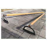 Manganese Steel Garden Hollow Hoe Handheld Hardened for Gardening Farm Weeding Tool Garden Hand Tools