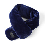 USB Electric Heated Scarf Waterproof Massage Heated Neck Wrap with Three-speed Intelligent Temperature Control Warming Scarf