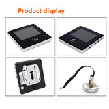 Shit 2.8" LCD screen electronic doorbell infrared night door camera digital doorbell smart peeping household intelligent Electro