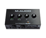M-AUDIO M-Track DUO MIDI sound card 2-Channel USB recording interface 2 in / 2 out with Crystal Preamps