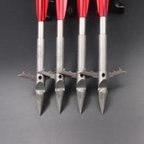 5pcs Tail Wing Fish Dart Shooting Fishing Dart Split Deep Water Fish Slingshot Bullet Dart Strong Penetrating Fishing Tool