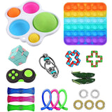 Fidget Toys Pack Anti Stress Set Kawaii Gift Toys Box Children Simple Dimple Antistress Relief Figet Toys Pakket Kit Dropship