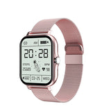 New GT20 Ultra-thin Woman Man Smart Watch 1.69inch Square Screen Bluetooth Call Heart Rate Blood Oxy huawei xiaomi PK Y20 P8