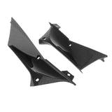 Motorcycle ABS Plastic Carbon Fiber Exhaust Side Covers for Yamaha YZF R1 2002