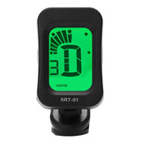 Guitar, Bass, Ukulele Acoustic Electronic Tuning Tuner w/ Clear LCD, Easy to Use T4MF