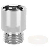CO2 Adapter Converter, CO2 Cylinder Adapter Female Thread TR21-4 to Male Thread CGA320 for Soda Stream/Soda-Club