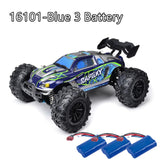 New RC Car 2.4G 50KM High Speed 4CH Rock Car Driving Big Car LED Headlight Remote Control Car Off-road Vehicle Toy VS Wltoys Car