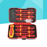 13pcs 1000V Insulated Screwdrivers Set and Magnetic Slotted Pozidriv Torx Bits Electrician Tools Hand Tools