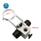 76mm Diameter Stereo Zoom Microscope Adjustable Focusing Bracket Focusing Holder Trinocular Microscope Binocular Microscope Arms