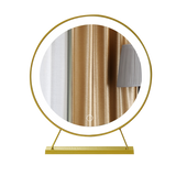 Desktop Bluetooth three color LED light cosmetic mirror Special cosmetic mirror with light Multifunctional desk lamp mirror