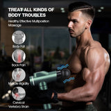6-Level Variable Frequency Fascial Gun Deep Tissue Percussion Muscle For Relax Pain Relief Massage Gun Electric Body Massager