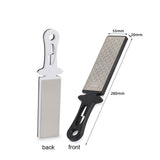 400# 1000# 5 Ways Double-sided Cutter Sharpener Cutters Grinding Tool Manual Household Kitchen Outdoor Cutter Sharpener