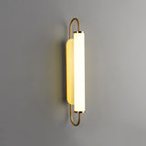 Modern  led stone mirror light wall lights luminaire lampada camera espelho bedroom beside lamp