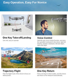 Drone X Pro 2.4g Selfie Wifi Fpv With 1080p Hd Camera Foldable Rc Quadcopter Rtf Photography Quadcopter Fixed-height Telecontrol