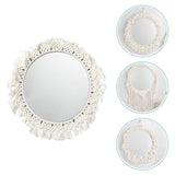 1pc Cotton Rope Woven Mirror Hand-Woven Tapestry Makeup Mirror (Random Style)