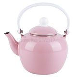 Enamel kettle Coffee pot Lnduction cooker Household Thicken Water bottle