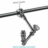 Used to install HDMI monitor, LED light, camera flash, camera DSLR, super clamp 11-inch adjustable magic articulated arm clamp,