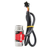 DC3.5-24V DN15 Flowmeter G1/2 Stainless Steel Sensor Water Flow Sensor Heater Flow Sensor Turbine 1-25L/min