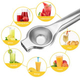 Clear the warehouse Stainless Steel Lemon Fruits Squeezer Orange Hand Manual Juicer Kitchen Tools Lemon Juicer Orange