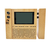 3.5 Inch LCD Screen Digital Signal Receiver SDR Radio Malachite Malahit DSP SDR Receiver Wood Shell Bass Speakers