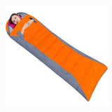 Sleeping Bags Portable 4 Season Warm Cold Envelope Backpacking Solid Camping Sleeping Bags For Outdoor Traveling Hiking Thicken