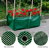 Breathable Grow Bag Planting Bed Tomato Fabric Raised Flower Reusable Vegetable Outdoor Garden Foldable Plant Potato Rectangle