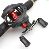 1.65m Fishing rod with reel telescopic  Portable Casting Rod and Reels set Travel Outdoor sports Trout  fishing fish Boat pole