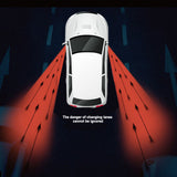 Car Blind Spot Detection System Universal 24Ghz Millimeter Wave Radar Change Lane Aided Parking 25M Safe Driving