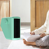 Mini Electric Fan Heaters Portable Electric Space Heaters Fast Heat-up Overheat Tip-over ProtectionLow-Noise Silent Compact Elec