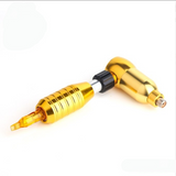 Alloy Rotary Tattoo Pen Machine Motor Guns Tattoos Studio Gourd Rotary Machine RCA Cord Body Permanent Microblading Machine Kit